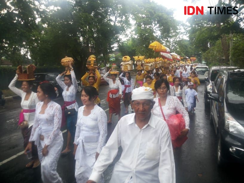 Rayakan Nyepi, Umat Hindu di Banten Berkumpul di Serang