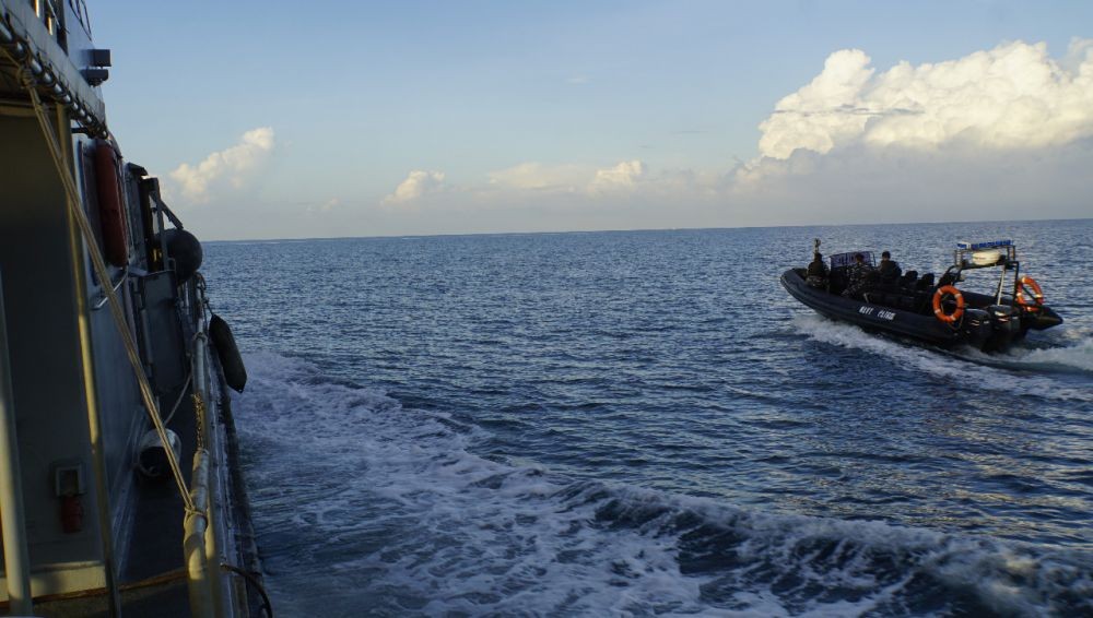 Mengintip Aksi TNI AL Tumpas Perompak di Perairan Barombong