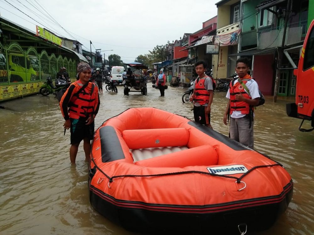 Hujan Deras, Sembilan Desa di Kabupaten Bandung Terendam Banjir
