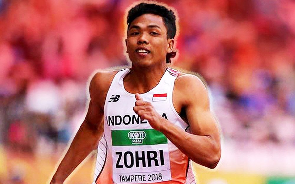 Lalu Zohri Catatkan Waktu Terbaik di Kejuaraan Dunia Atletik 2022