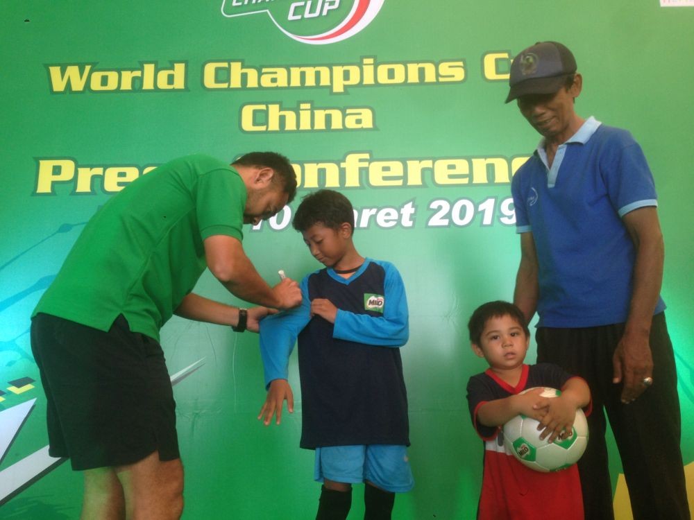 SD Negeri 020584 Binjai Juara Milo Football Championship Medan 2019