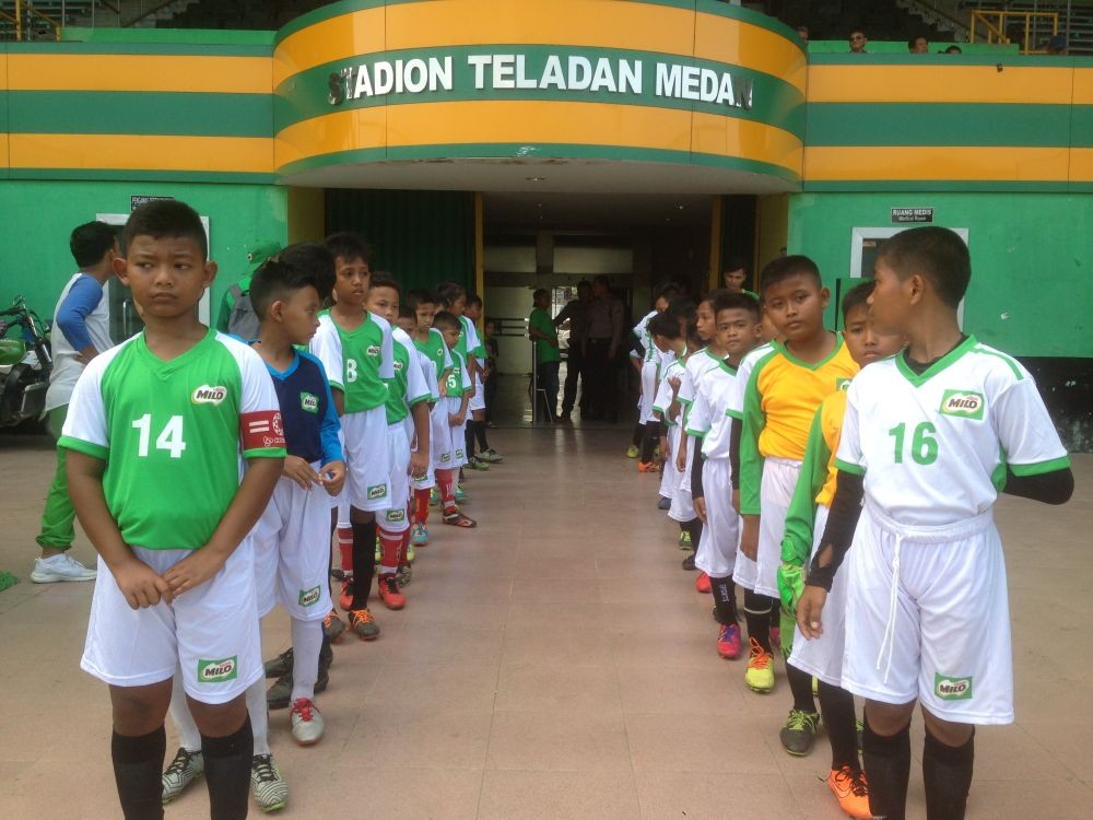 SD Negeri 020584 Binjai Juara Milo Football Championship Medan 2019