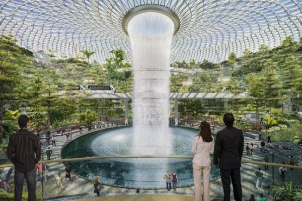Jewel Changi Airport, Destinasi Baru Di Singapura Yang Futuristic Abis