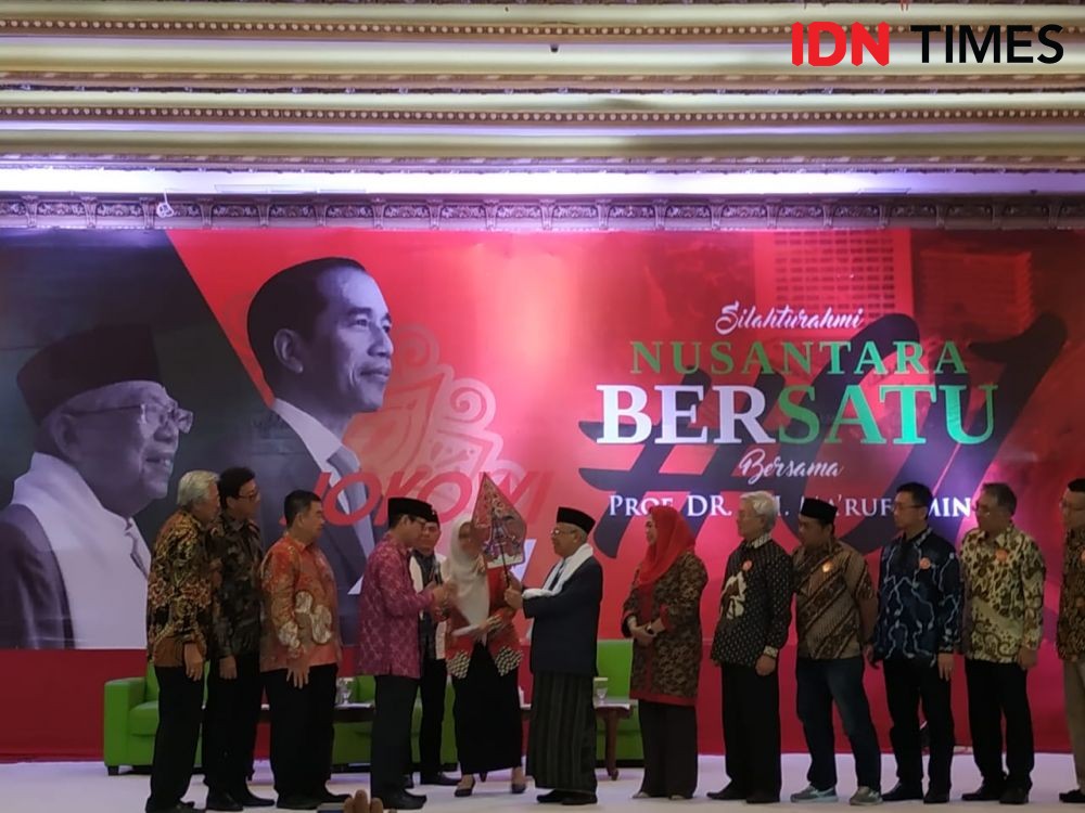 Hadir di Surabaya, Ma'ruf Amin Sampaikan 4 Bingkai Kerukunan