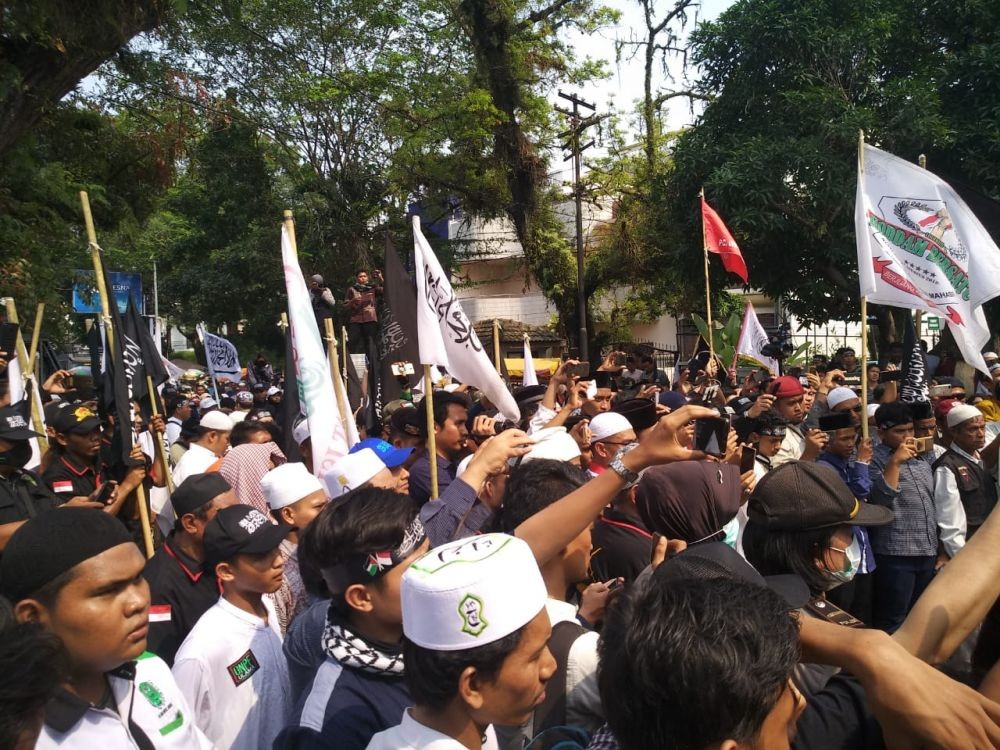 Demo 11 April di Jateng, Mahasiswa dan Polisi Buka Bareng 
