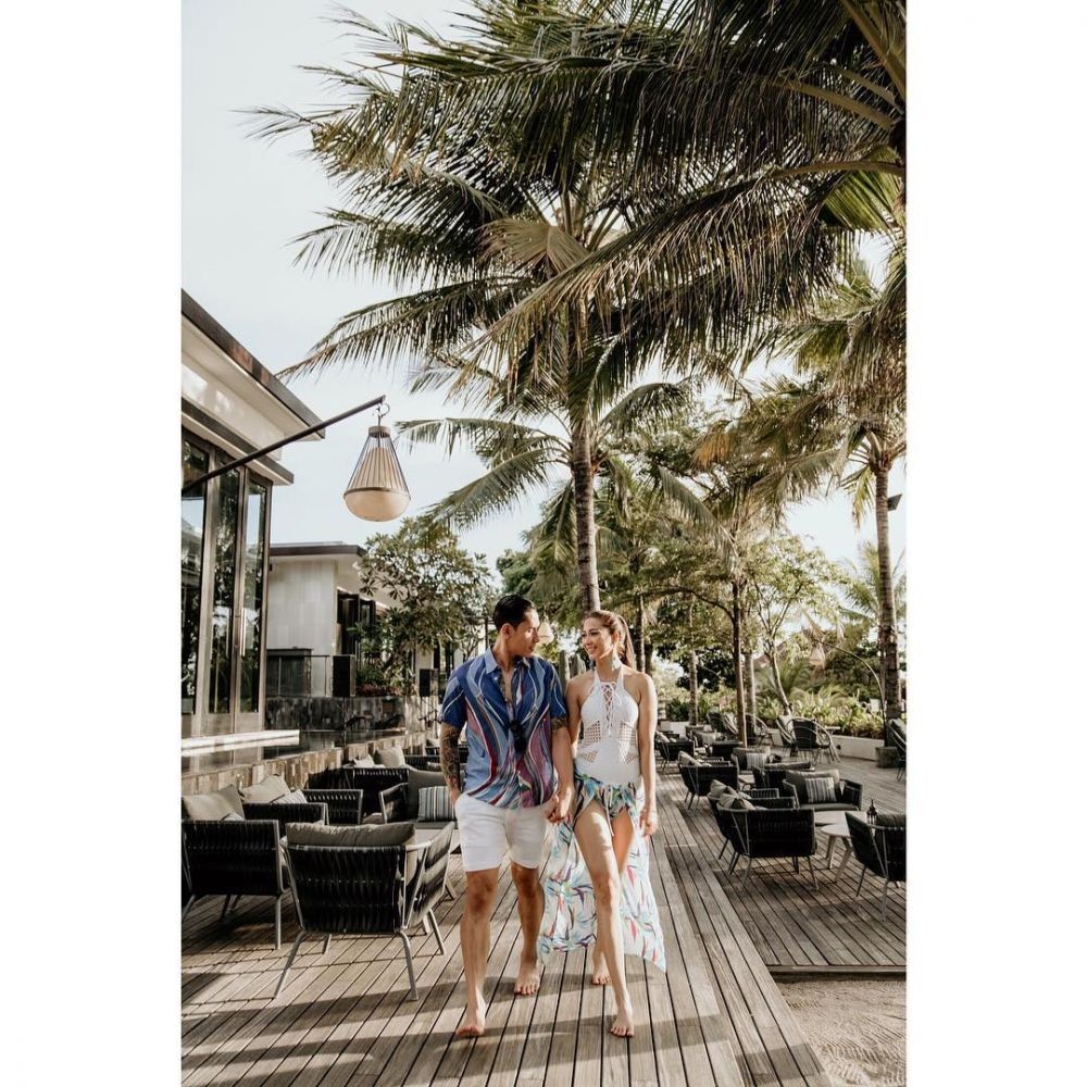 10 Potret Ganindra Bimo & Andrea Dian Selama di Bali, Hot Couple!
