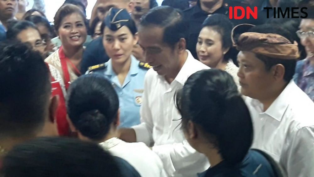 Jokowi: Jangan Biarkan Satupun Orang Bali Golput