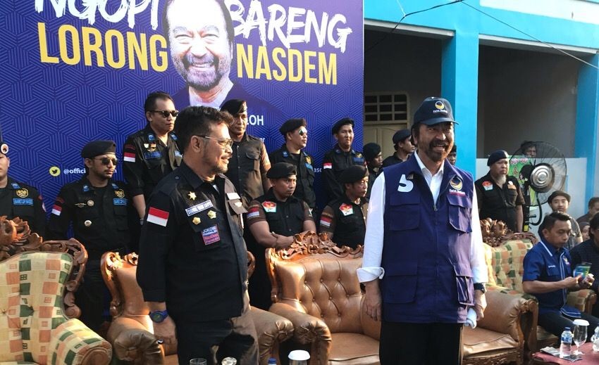 Surya Paloh Resmikan 1.000 Lorong Nasdem di Makassar