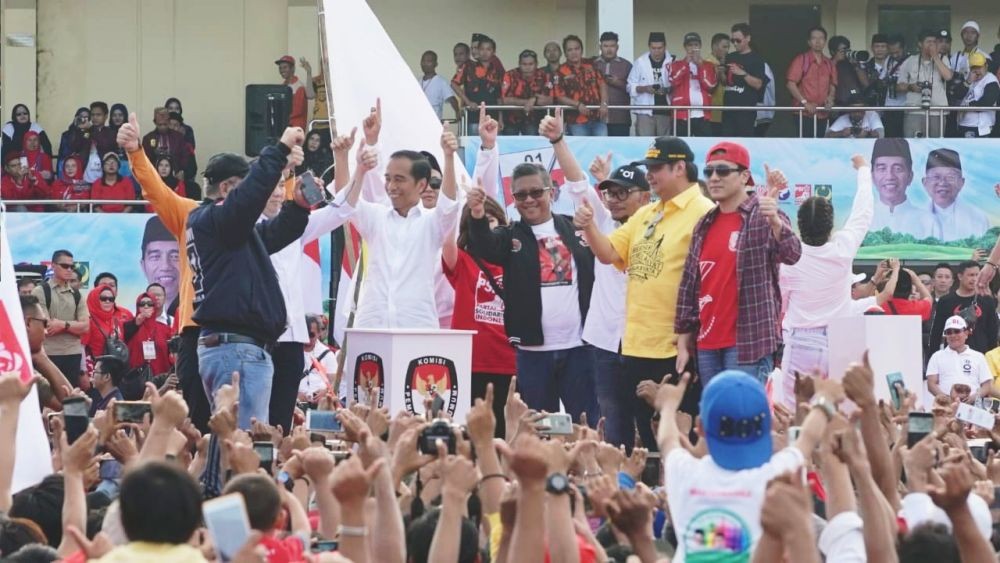 Kampanye Terbuka Jokowi-Ma'ruf Amin Meriah, Moeldoko Makin Optimis