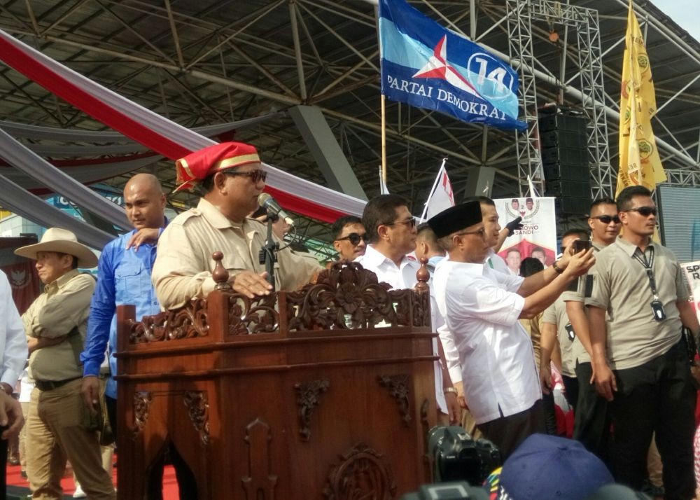 Kampanye Prabowo: Kritik Impor hingga Janji Tarif Listrik Turun