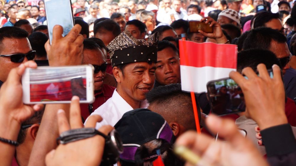 Kampanye Jokowi di Makassar Target 100 Ribu Pendukung