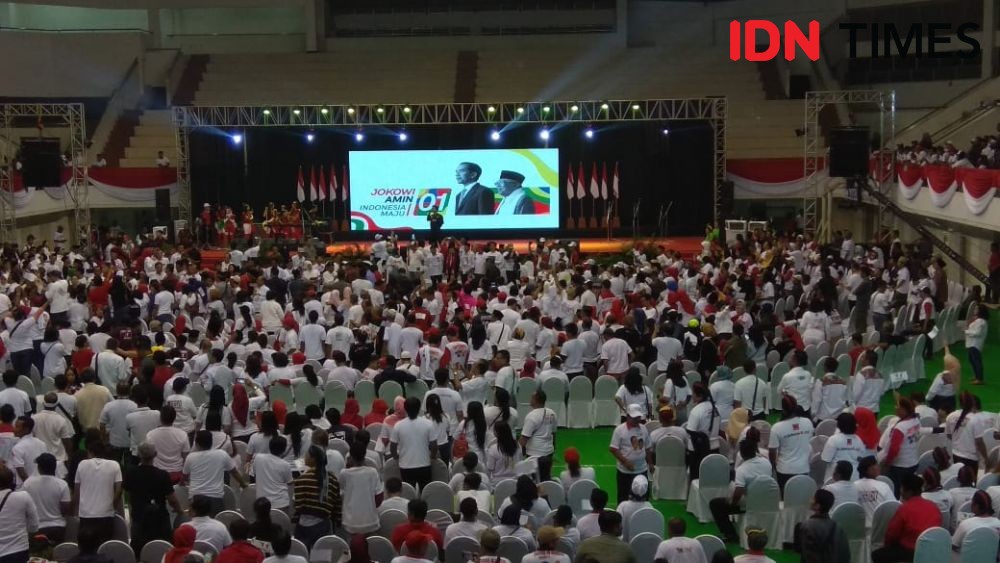 Kampanye, Jokowi Cerita Pengalaman Pimpin Solo hingga Jadi Presiden 