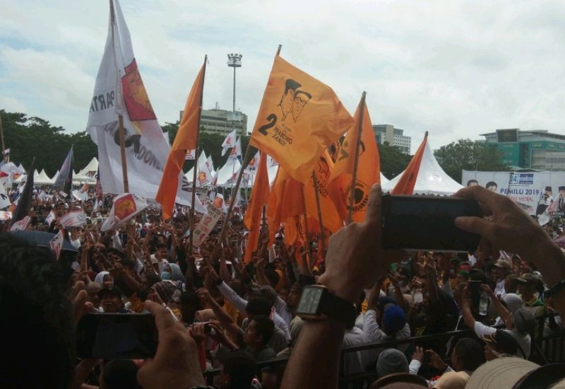 Real Count, Prabowo Unggul 544 Ribu Suara dari Jokowi di Sulsel  