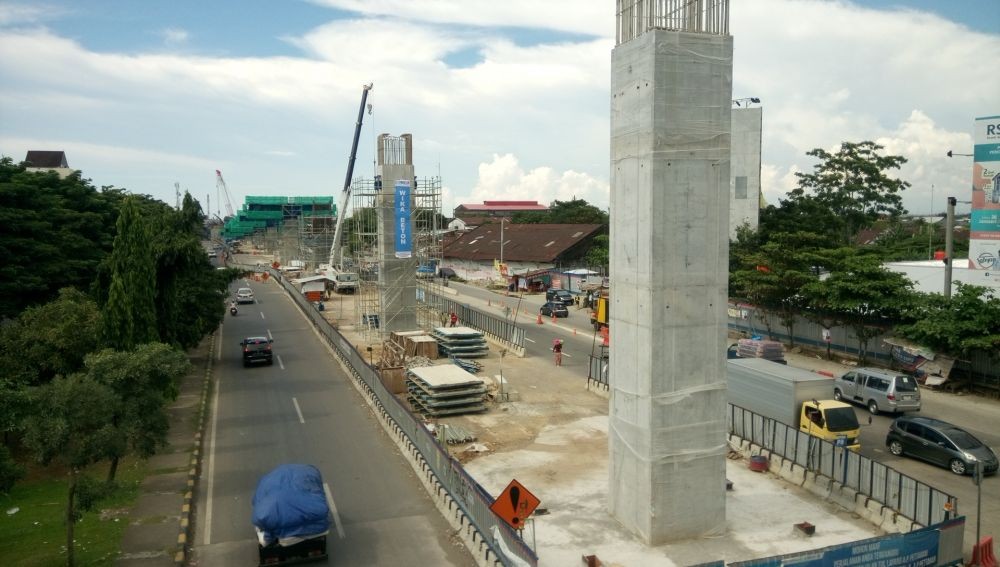 Tol Layang Pertama di Makassar Rampung Juli 2020