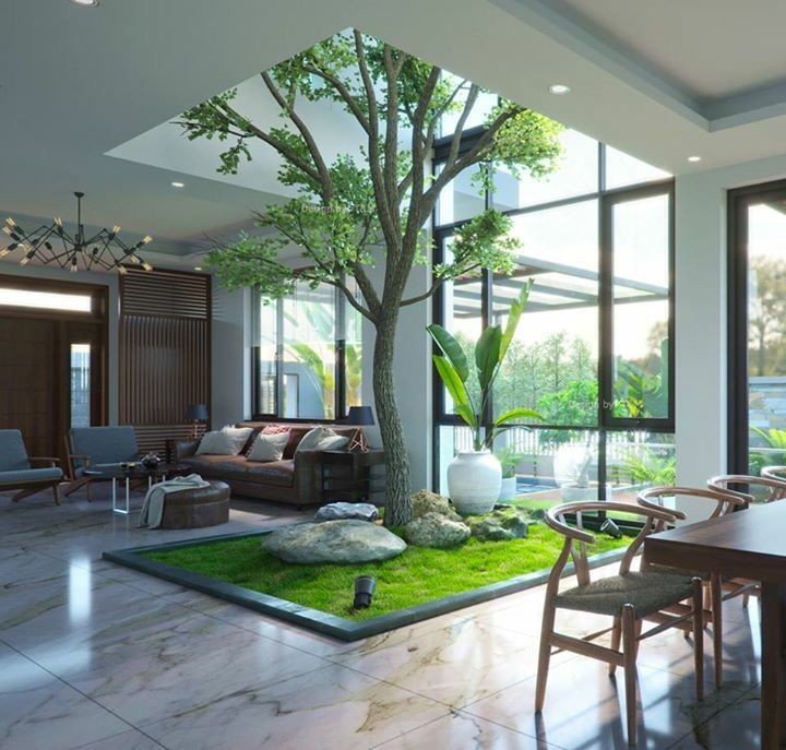 10 Desain Indoor Garden Kece untuk Ciptakan Suasana Sejuk dalam Rumah