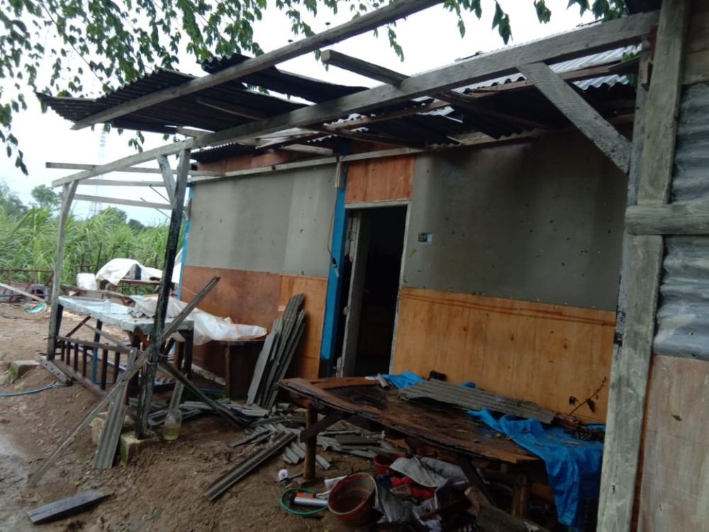 Angin Puting Beliung Terjang Bojonegoro, Puluhan Rumah Rusak Parah