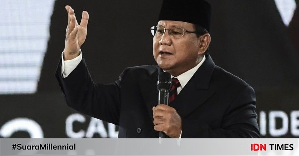 Ditanya Anggaran Pertahanan, Prabowo: Pilih Gue Jadi Presiden Dulu - IDN Times