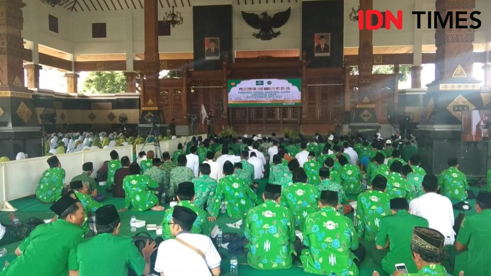 Muncul Tabloid Jokowi-Ma'ruf Saat Harlah NU di Tuban, Ini Kata Panitia