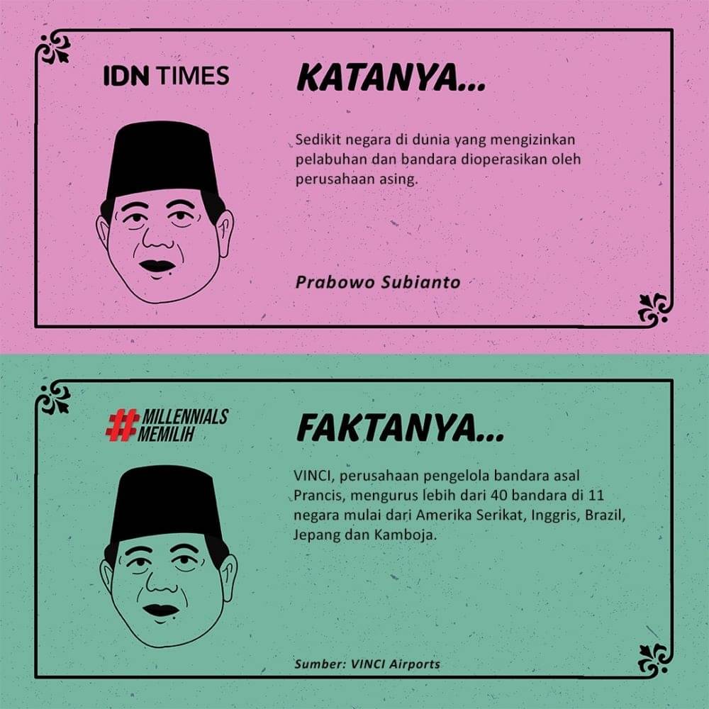 [CEK FAKTA] Ini Kata Prabowo Soal Pelabuhan Dan Bandara Dikelola Asing