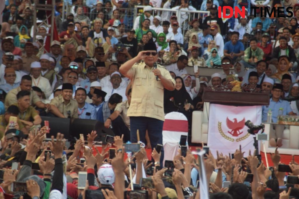 Prabowo Batal Hadir di Medan karena Helikopter Tak Diizinkan Mendarat 
