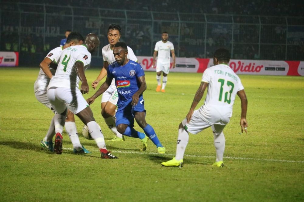 Tumbangkan Kalteng Putra, Arema FC Buka Peluang Lolos ke Final