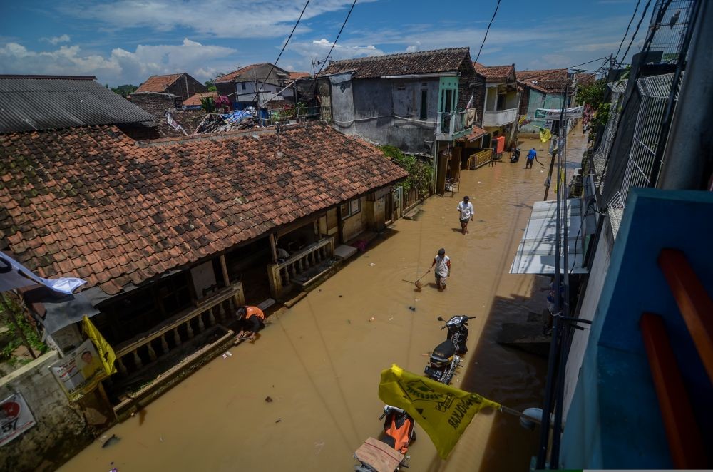 3 Kecamatan di Kabupaten Bandung Kembali Direndam Banjir