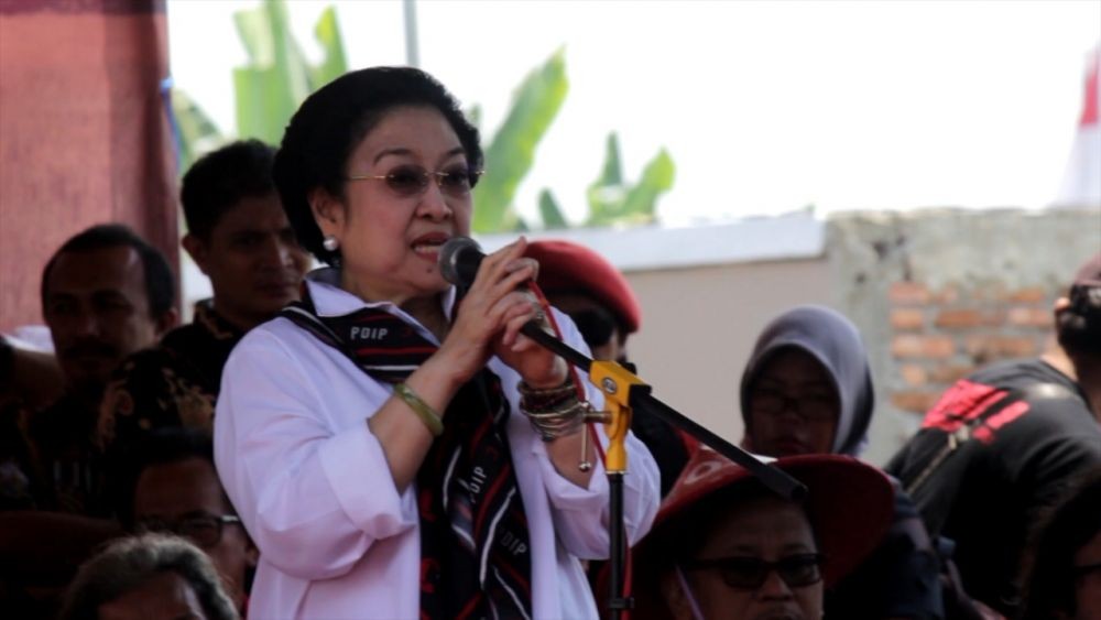 Bersama Petani, Megawati Ikut Panen Raya di Indramayu