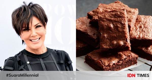  Resep  Brownies  Enak ala Kris Jenner Camilan Enak Favorit 