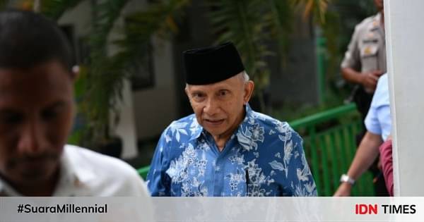 Amien Rais Respons Cuitan Mahfud Soal Kasus Km