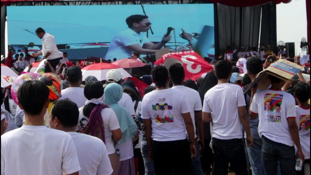 Kampanye di Cirebon, Jokowi Optimistis Raih 75 Persen Suara