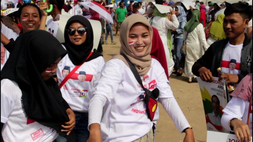 Kampanye di Cirebon, Jokowi Optimistis Raih 75 Persen Suara