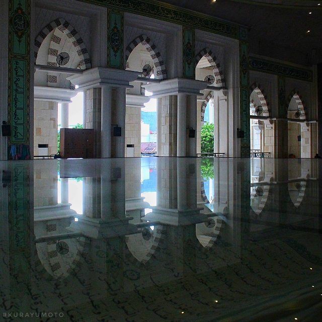 FOTO: Mengintip Megahnya Masjid Raya Makassar