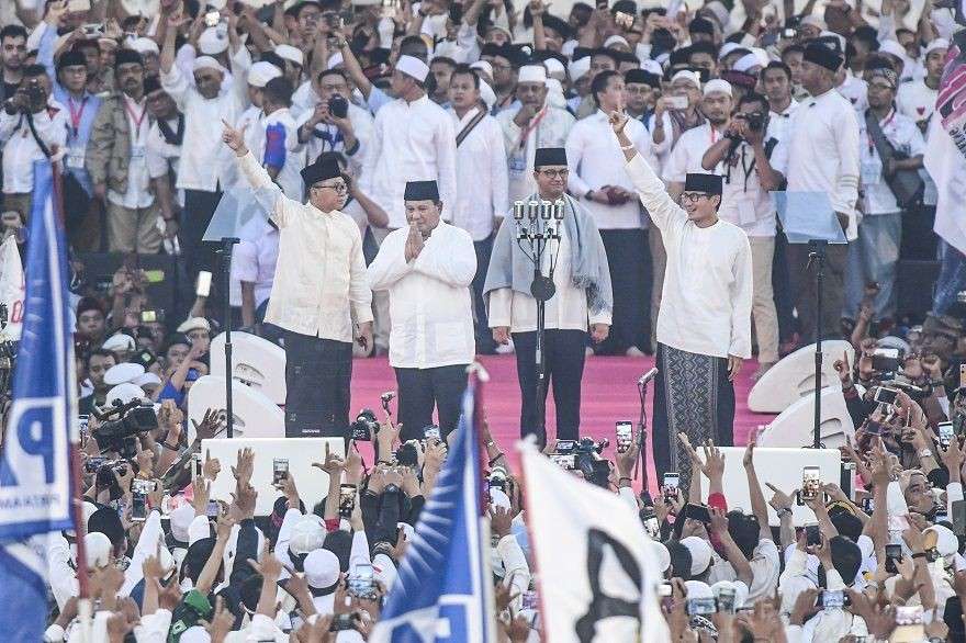 5 Fakta Kampanye Akbar Prabowo-Sandiaga Di Stadion Utama GBK