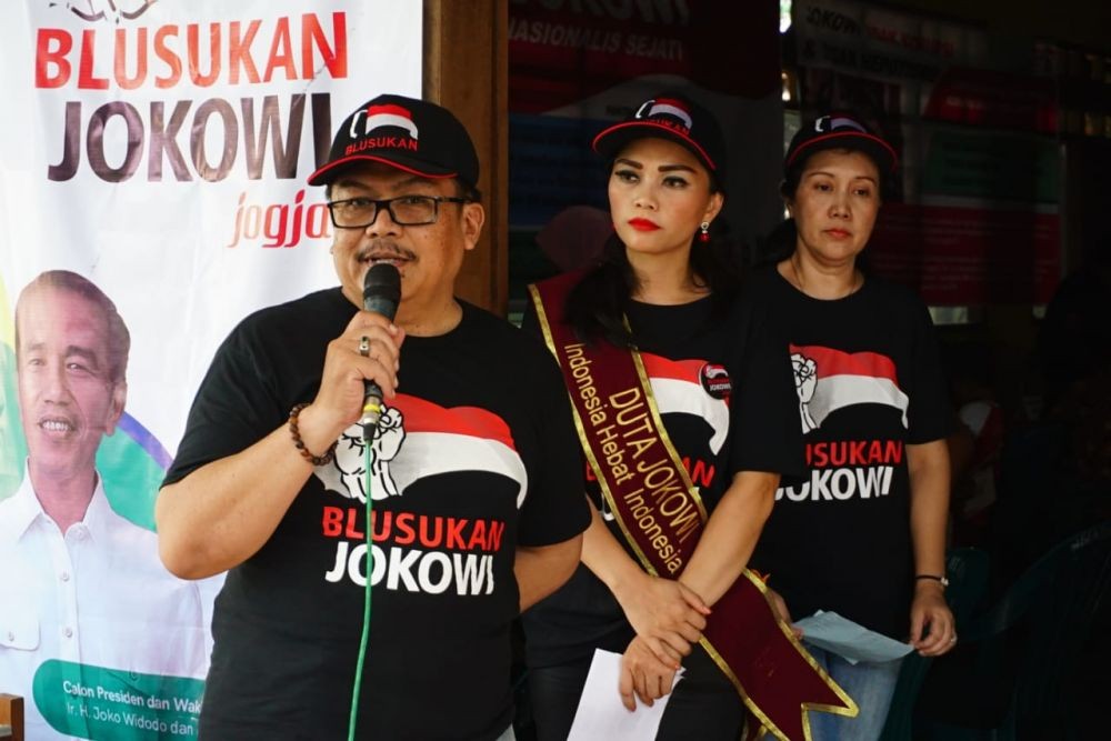 Relawan Blusukan Jokowi Jogja, Gelar Pasar Murah di Gunung Kidul