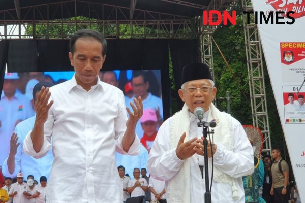 Gelar Kampanye Akbar di Tangerang, Jokowi: Hati-Hati Hoaks