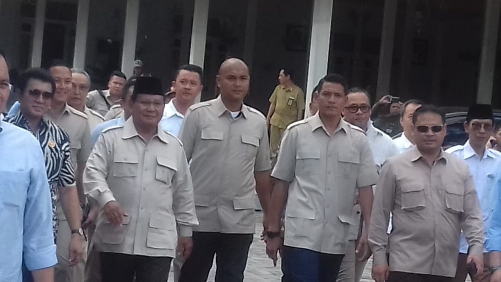 Prabowo Tuding Media Menunggu Dirinya Salah Bicara