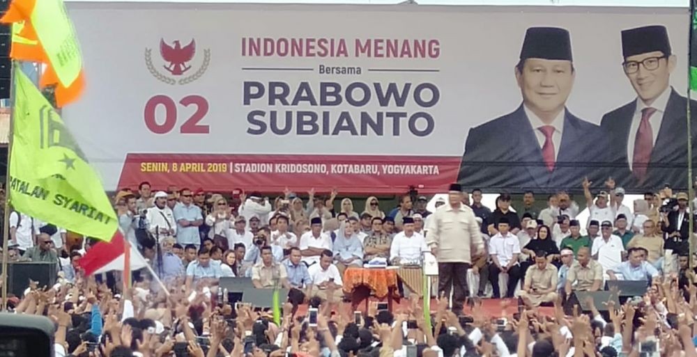 Prabowo: Coblos Saya Berarti Selamatkan Anak dan Cucu
