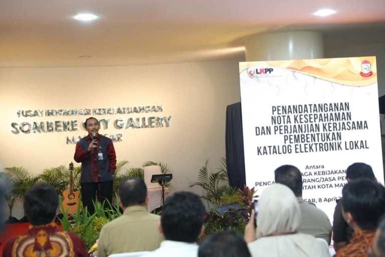 Laksanakan Reformasi Birokrasi, LKPP dan Pemkot Makassar Teken MoU 