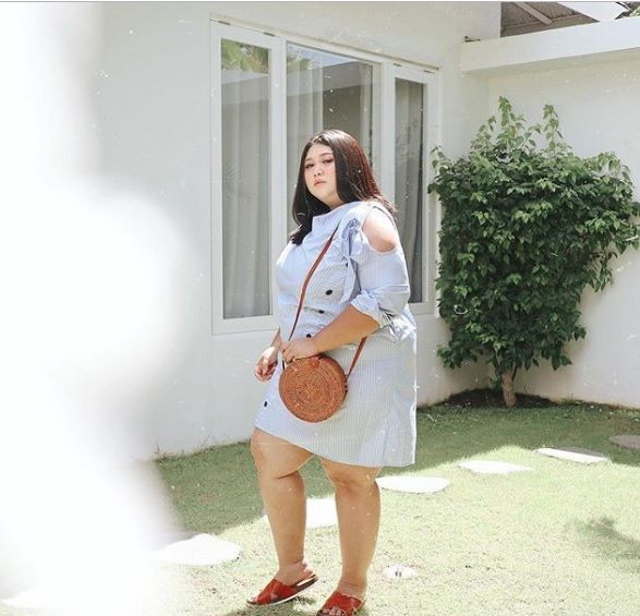 Bikin Gemas Ootd Liburan Buat Cewek Plus Size Ala Clarissa Putri