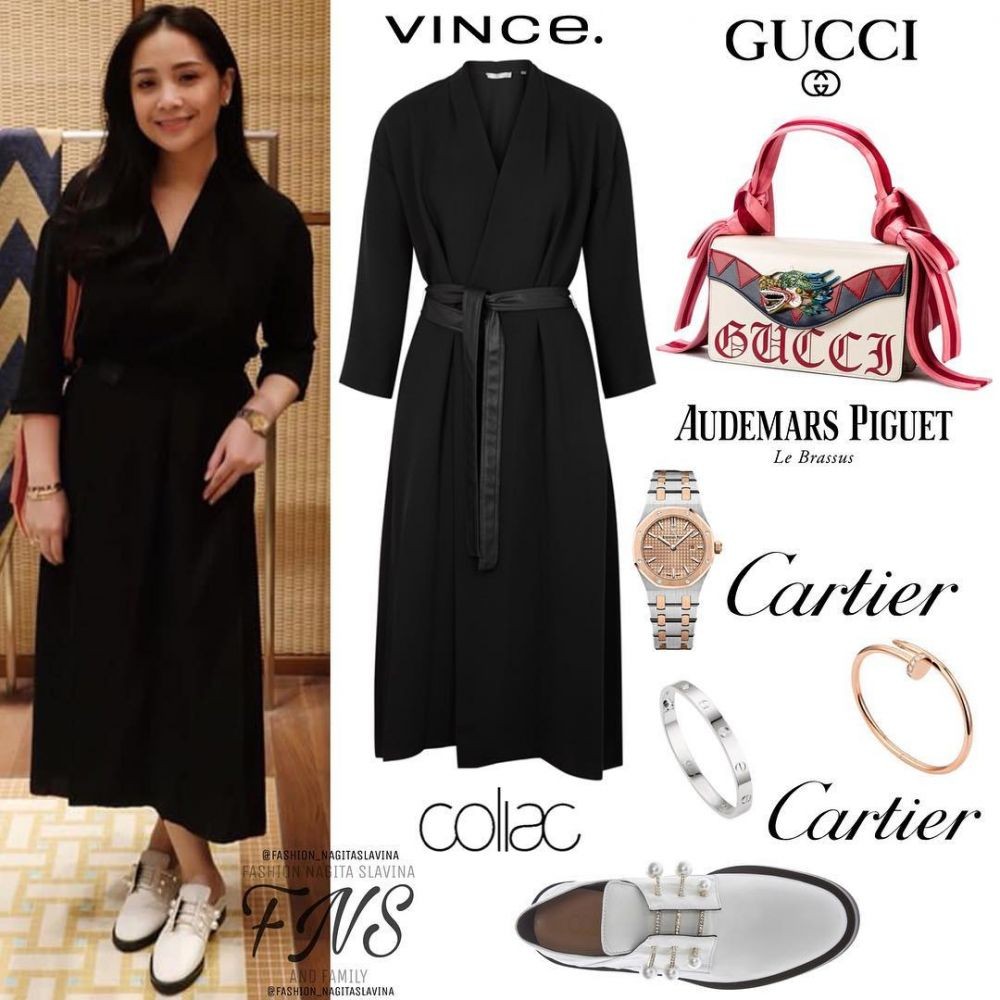 10 Potret Nagita Slavina dengan Gaya Fashion Elegannya