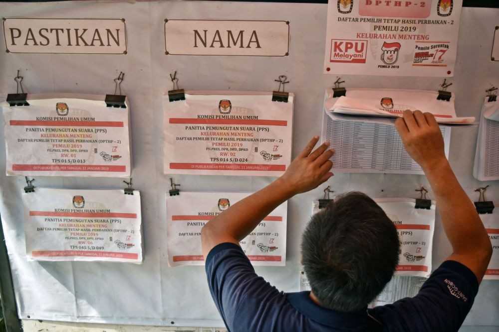 KPU DIY Temukan 18.770 Pemilih Tidak Memenuhi Syarat