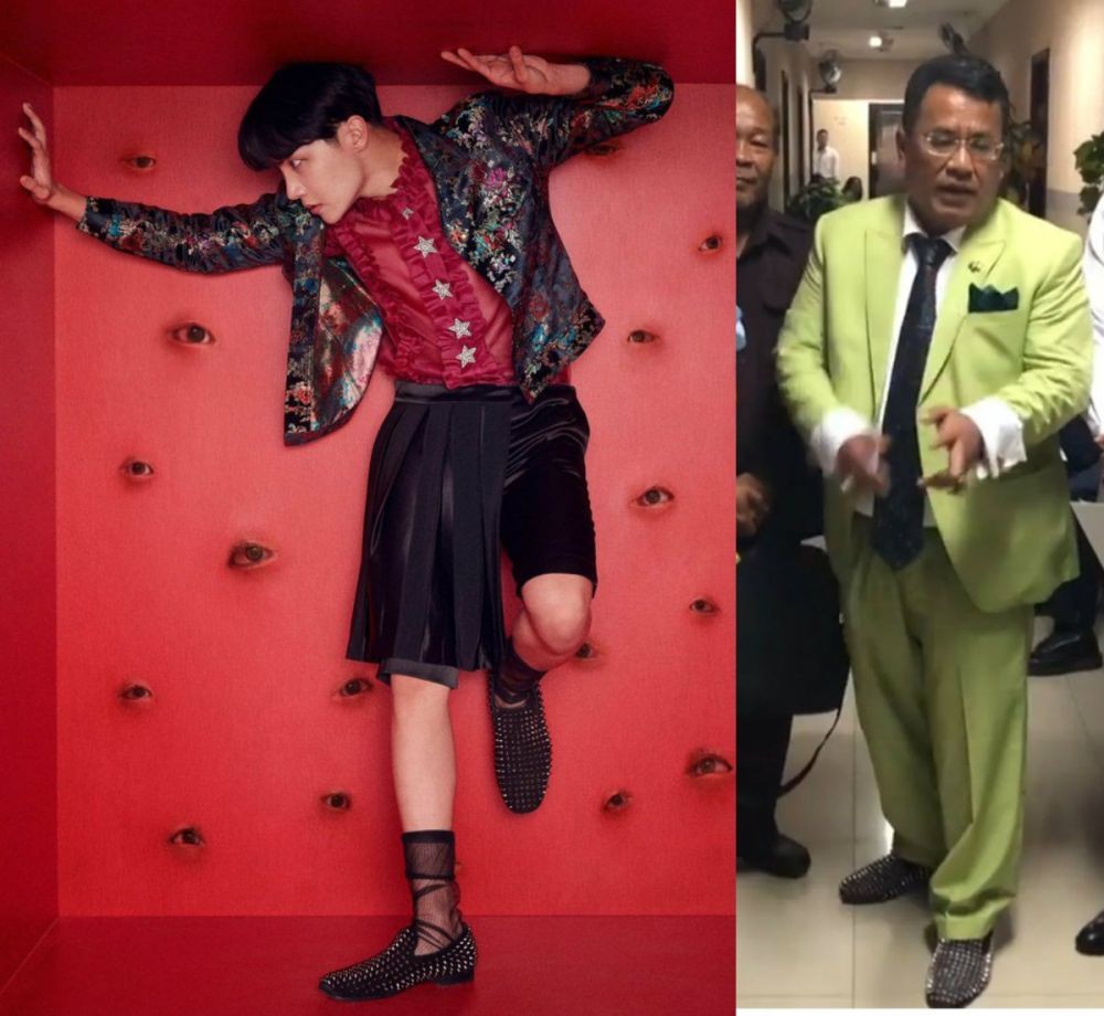 10 Style Hotman Paris yang Mirip Idol Internasional, Kocak!