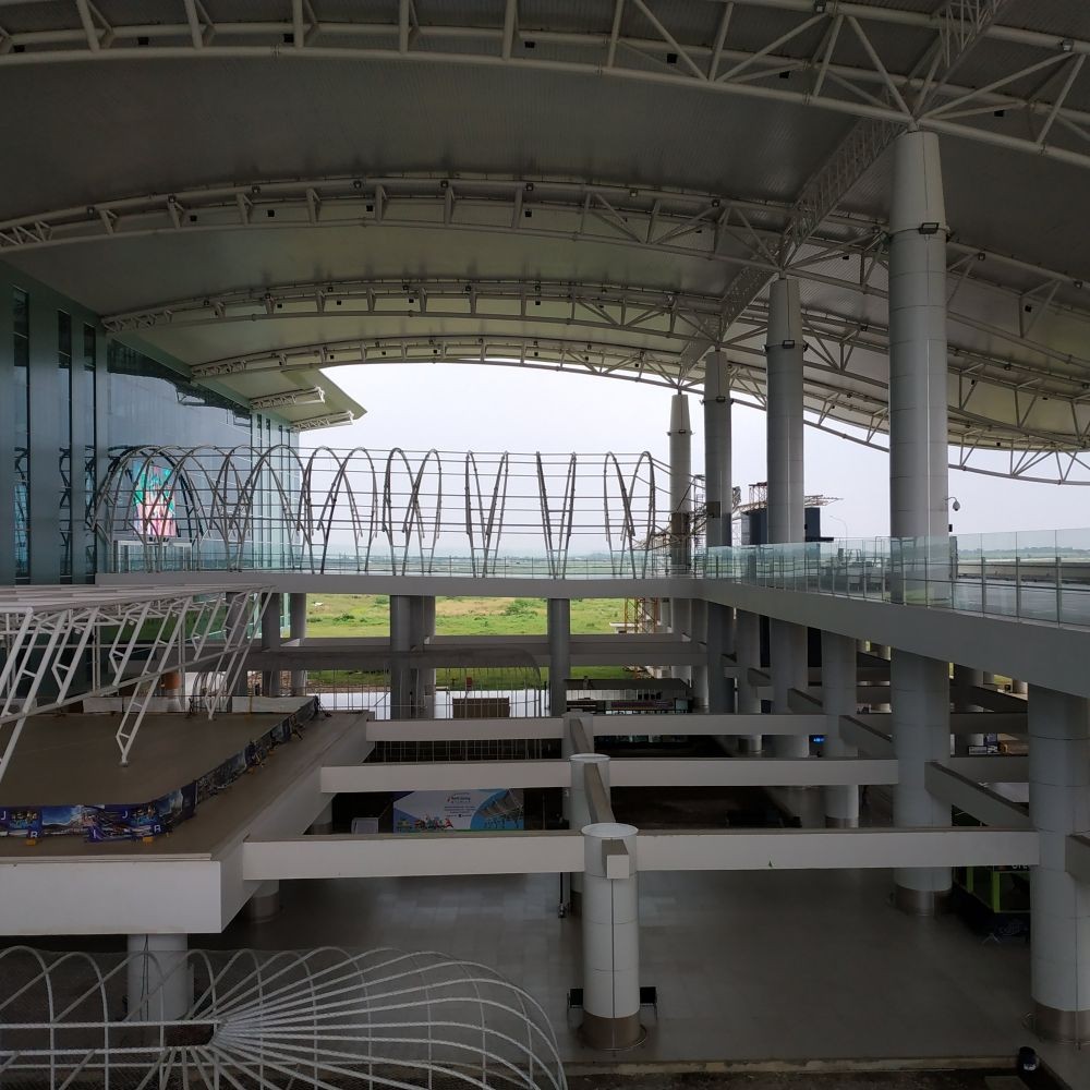 [Foto] Begini Suasana Sepinya Bandara BIJB Kertajati Majalengka