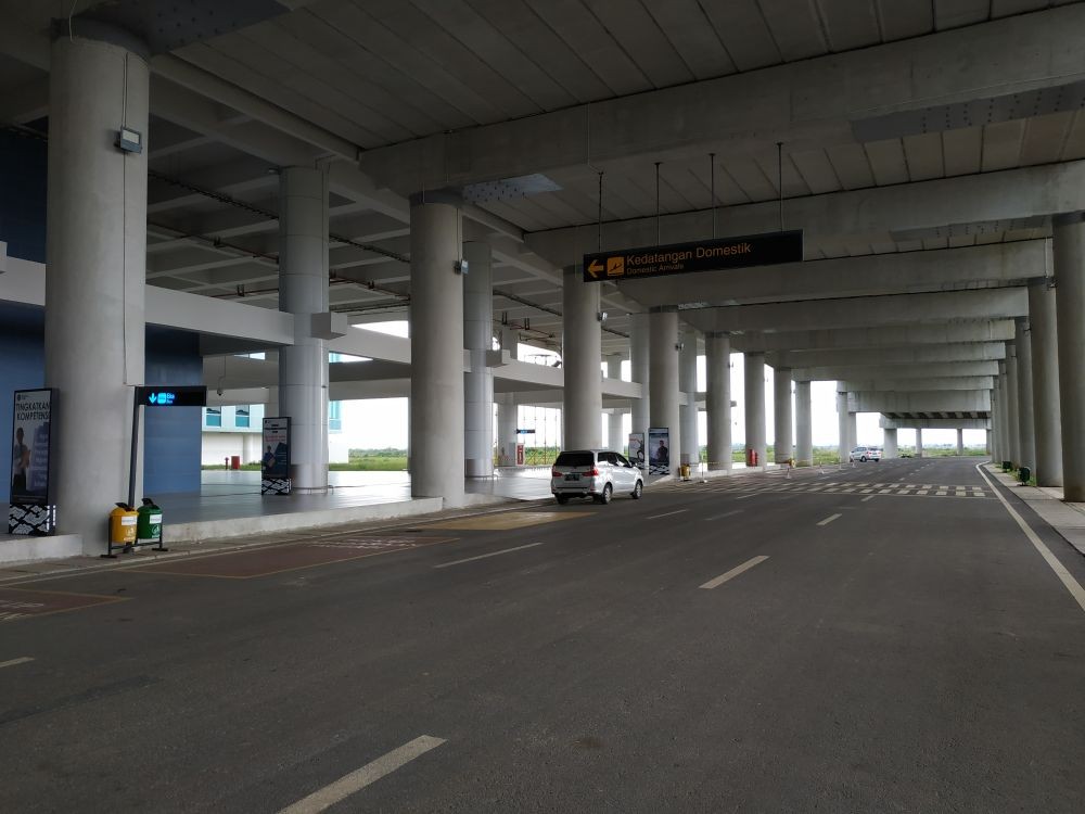 [Foto] Begini Suasana Sepinya Bandara BIJB Kertajati Majalengka