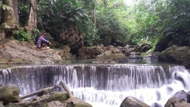 Climbing Shower Curug Bibijilan Pilihan Wisata Adrenalin di Sukabumi