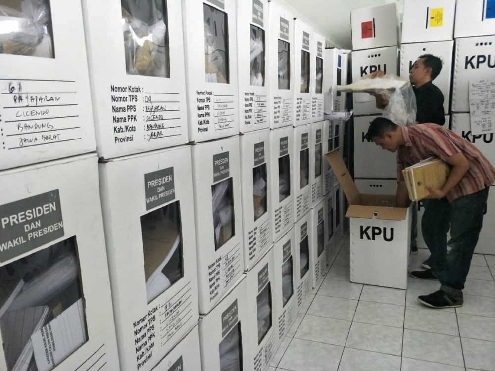 Jelang Pencoblosan, Pemkot Bandung Pastikan Logistik Pemilu Aman