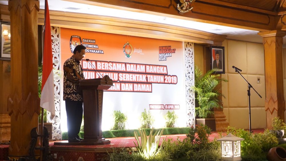 KPU DIY Tunda Pengesahan Hasil Rekapitulasi Pemilu 2019