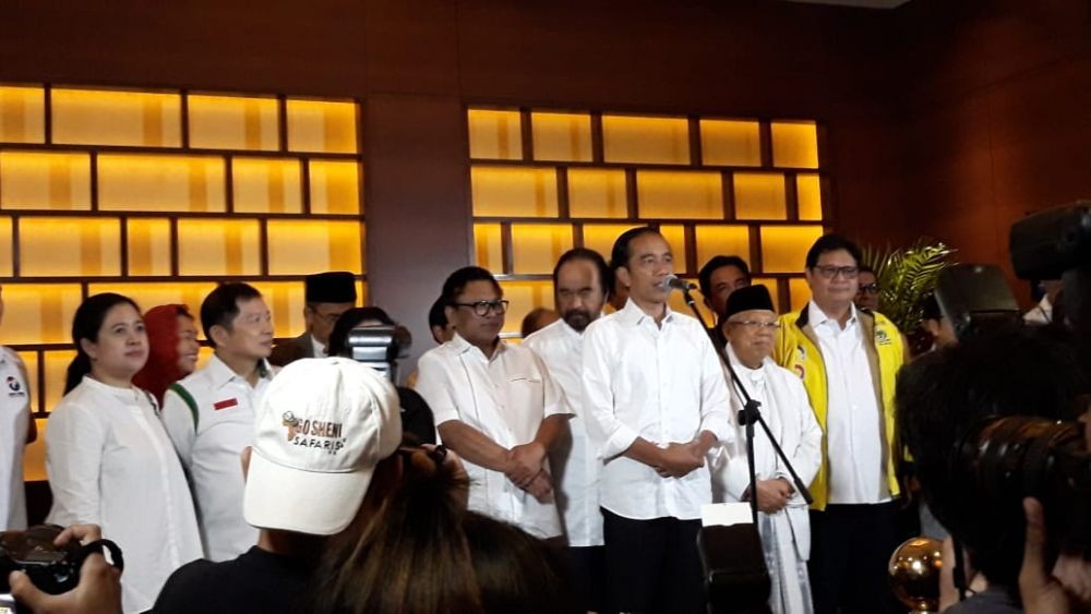 Hitung Cepat TKD Jatim, Jokowi-Ma'ruf Unggul 71,2 persen