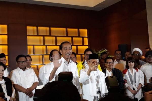 Quick Count LSI: Jokowi-Ma'ruf Unggul 55,38 Persen Atas Prabowo-Sandi