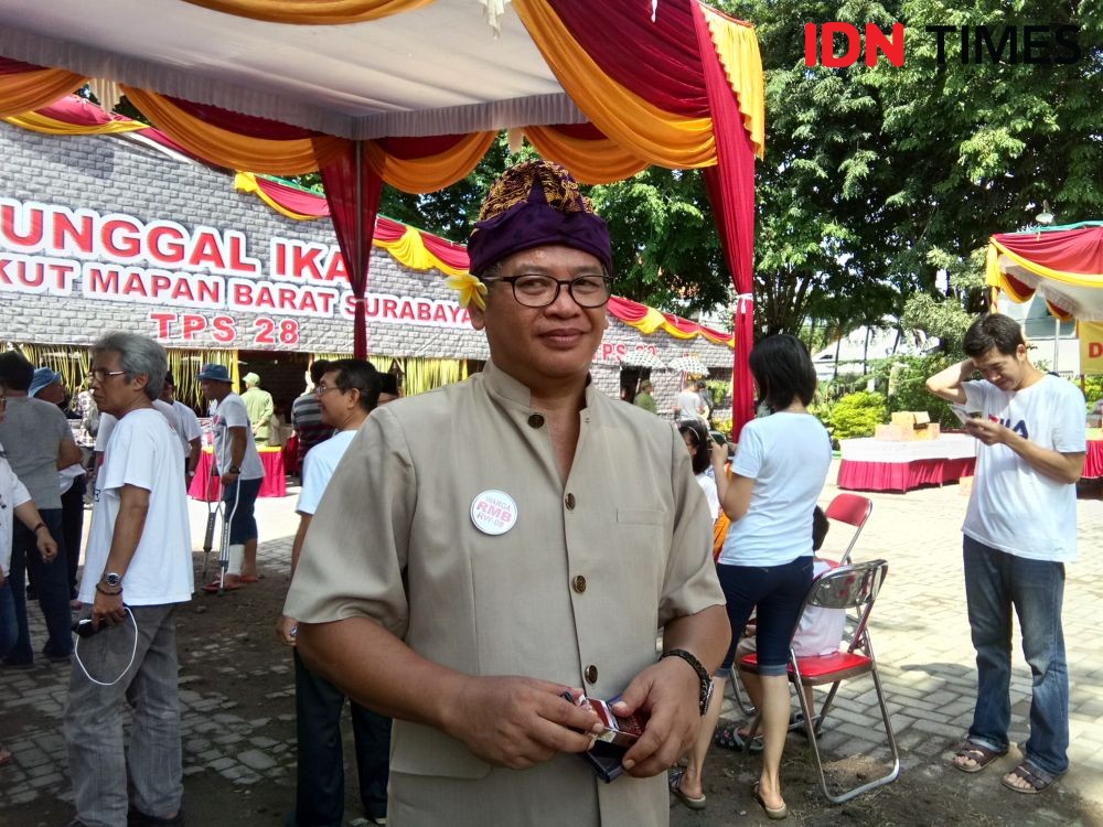Jokowi-Ma’ruf Menang di TPS Bhinneka Tunggal Ika Surabaya